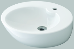 İdevit Alfa Tezgah Üstü Lavabo (51*51cm)