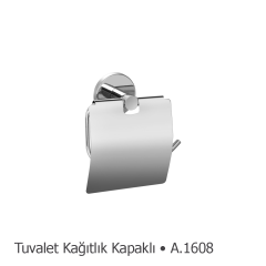 Duxxa A1608 Proje Kapaklı Tuvalet Kağıtlık