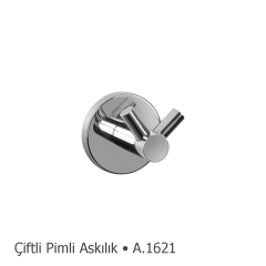 Duxxa A.1621 Proje İkili Pimli Askılık