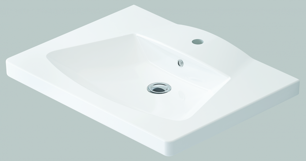 İdevit Vega Tezgah Üstü Lavabo (50*65cm)