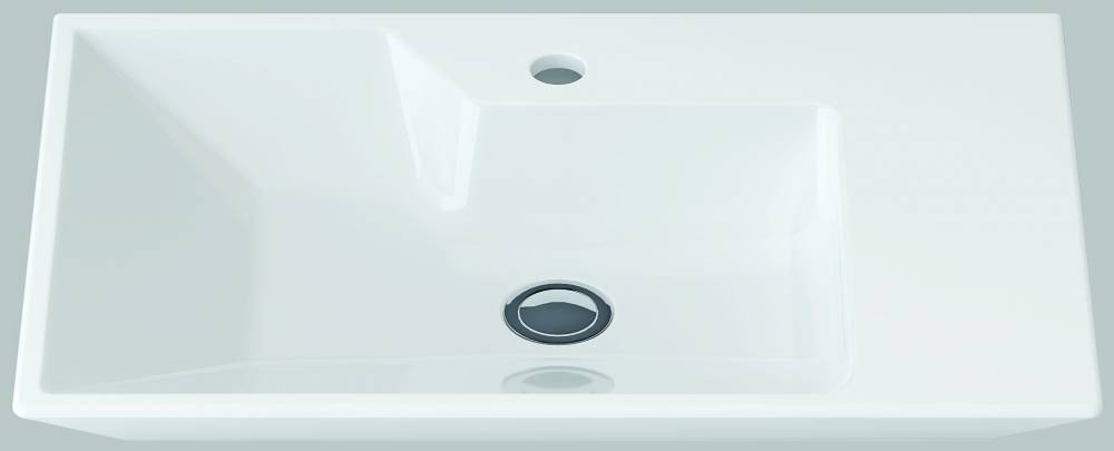 İdevit Lara Tezgah Üstü / Dolap Uyumlu Lavabo(42*65cm)