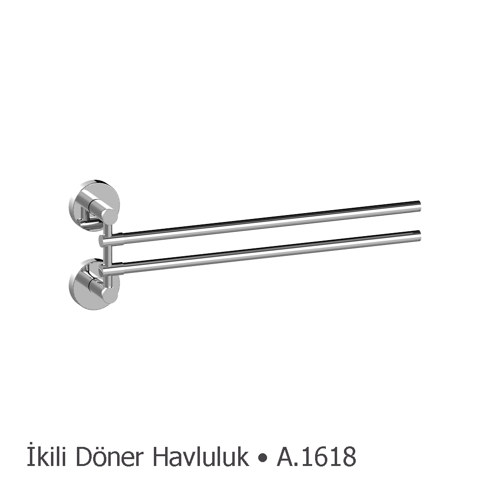 Duxxa A.1618 Proje İkili Döner Havluluk