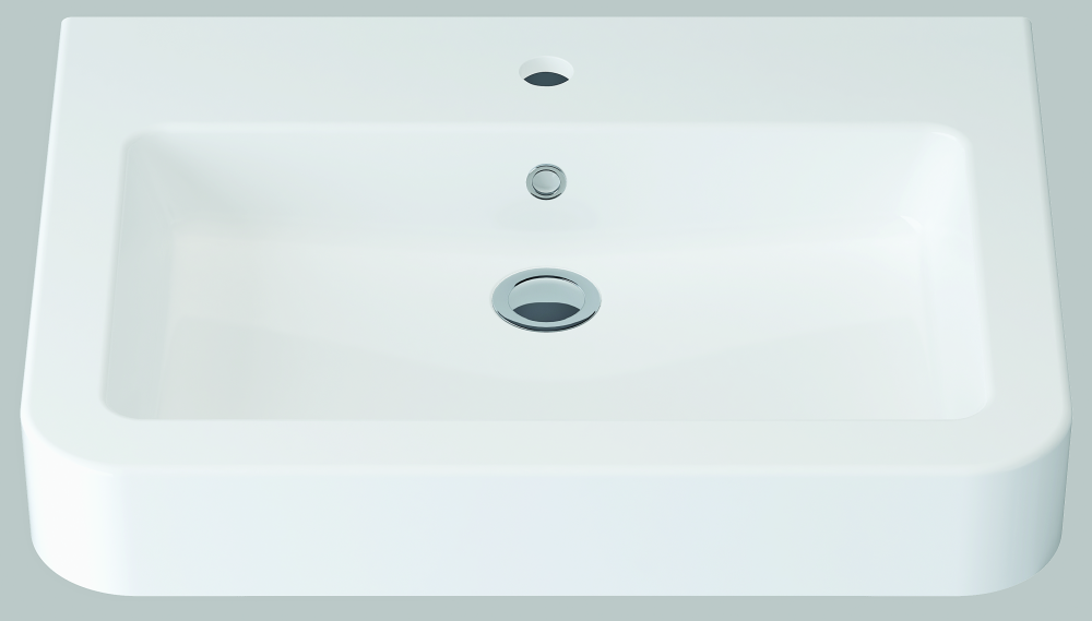 İdevit Galaxy Tezgah Üstü / Dolap Uyumlu Lavabo(50*50cm)