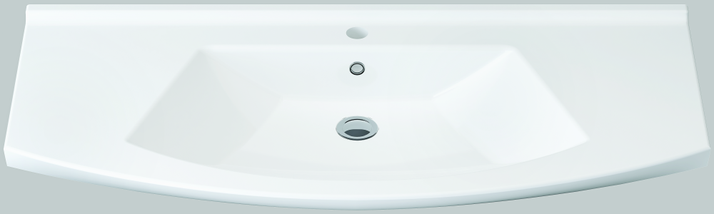 İdevit Vega 90 cm. Dolap Uyumlu Lavabo(50*90cm)