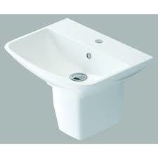 İdevit Nova Lavabo ve Yarım Ayak (35*45cm)