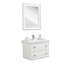 Fym Enzo 80 cm Beyaz Banyo Dolabı