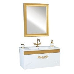 Fym New Likya 100 cm  Banyo Dolabı