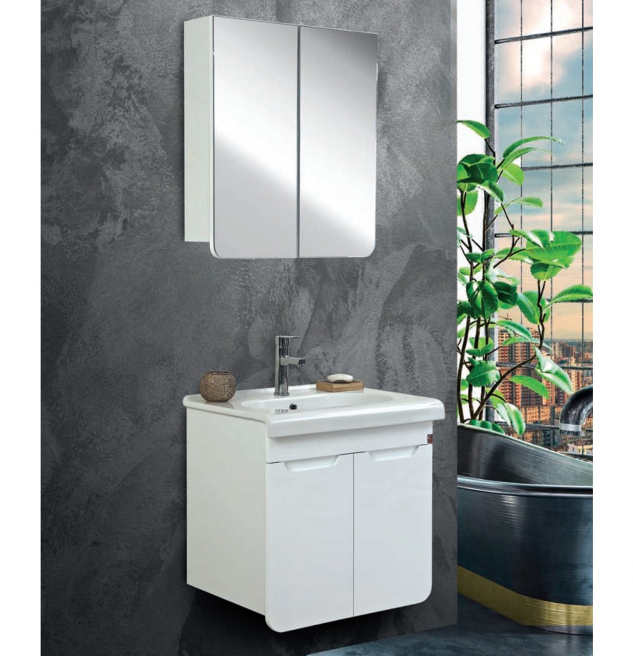 Fym New Vizyon 65 cm Banyo Dolabı