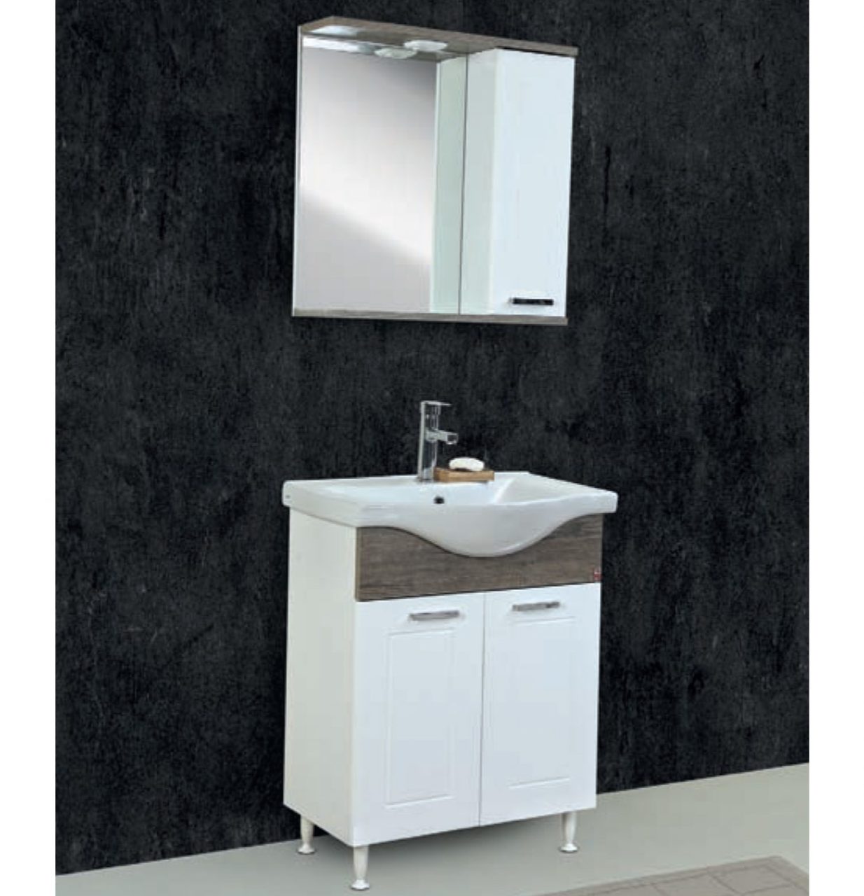 Fym New Zenon 65 cm  Banyo Dolabı