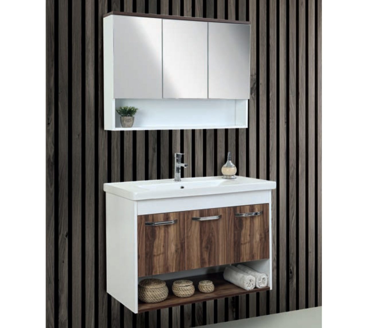 Fym Açelya 100 cm Banyo Dolabı