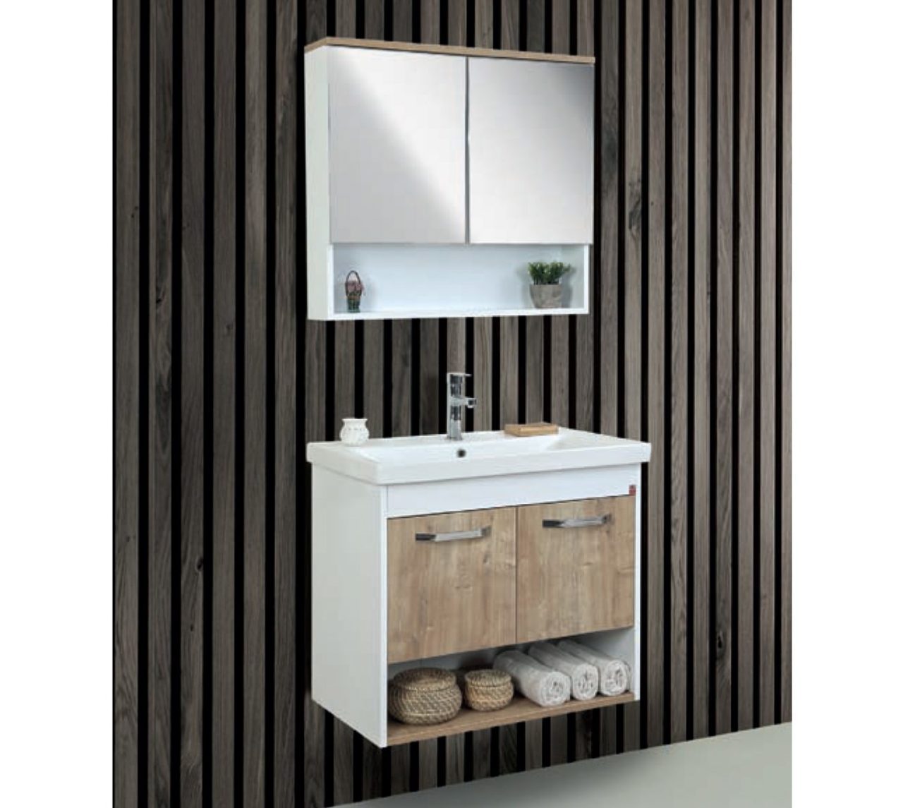 Fym Açelya 80 cm Banyo Dolabı