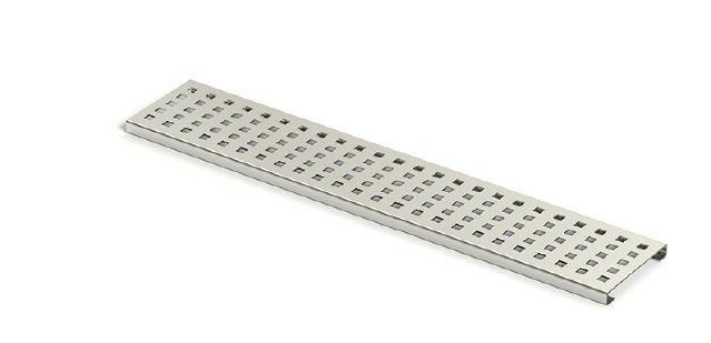 Maxiflow 13811 Paslanmaz Kanal Izgarası Kare 130*500mm