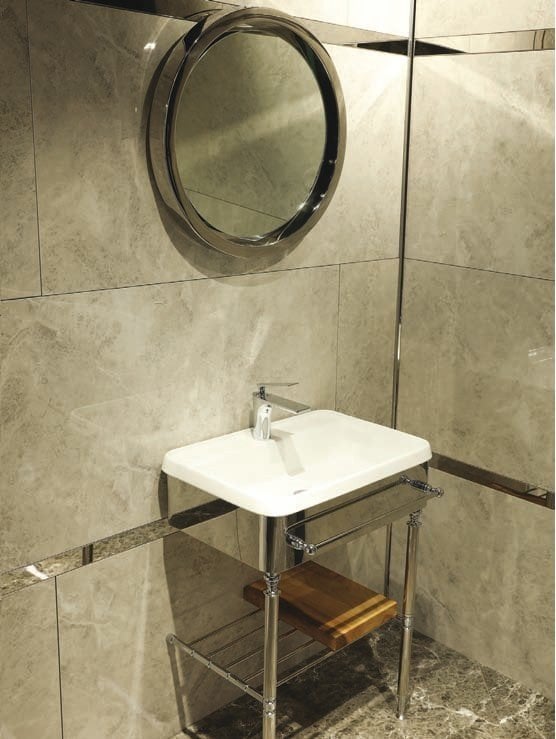 Fym Perfect Krom(40*58*84) Lavabo+Ayna