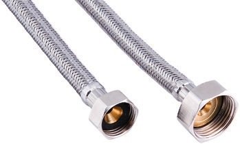 GMS Su Bağlantı Flexi 1/2 x 3/8 Dişi - Dişi Çelik (50 cm) FB813