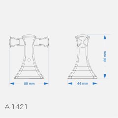 Duxxa A.1421.T Titan Eiffel İkili Askılık