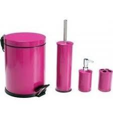 Maxiflow 26670 Pedallı Çöp Kovası Mor 4 lü set