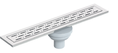 Maxıflow Style Vega Lux Ø50*50 cm Alttan Çıkışlı Duş Kanalı 16046