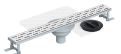 Maxiflow 15613 Style Line Fileli Ø50*40 cm Alttan Çıkışlı Duş Kanalı