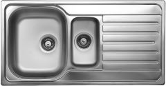 Kromevye Triton EX304 Polisajlı 50*98 cm Eviye