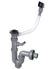 Kromevye S700K Ø 50 mm Küvet Taşımalı Eviye Sifon