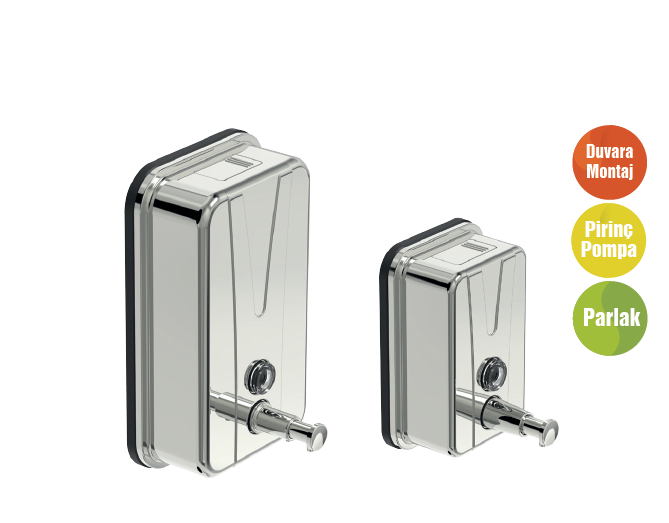 Maxiflow 13422 500ml 16*6*10cm Sıvı Sabunluk