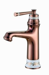Newarc Pera Lavabo Bataryası-Parlak Bakır