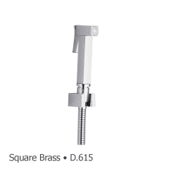 Duxxa D.615 Square Taharatmatik Prinç Krom