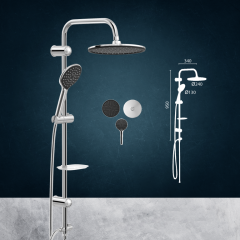 Duscheline Dushlux Krom Uzay – DM-3221