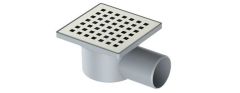Maxiflow 13805 Line Yandan Ø50 Çıkışlı 10*10 cm Yer Sifonu