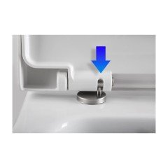 Visam Kamelya(Droplast Yavaş kapanır Metal Menteşeli Klozet Kapağı)