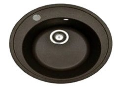 Kromevye Glame Granit Ø 51cm Eviye