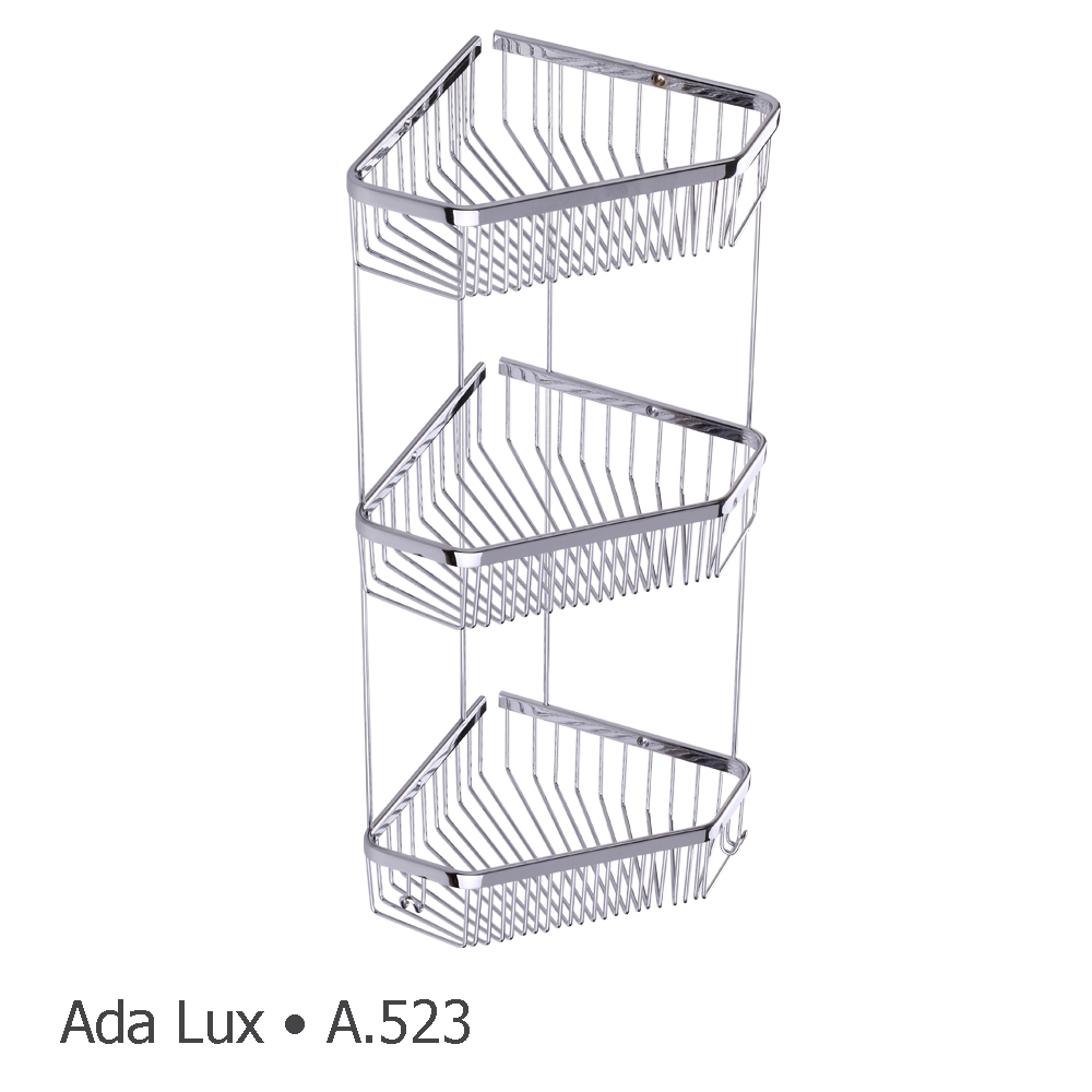 Duxxa A.523 Ada 20x20 Krom Şampuanlık